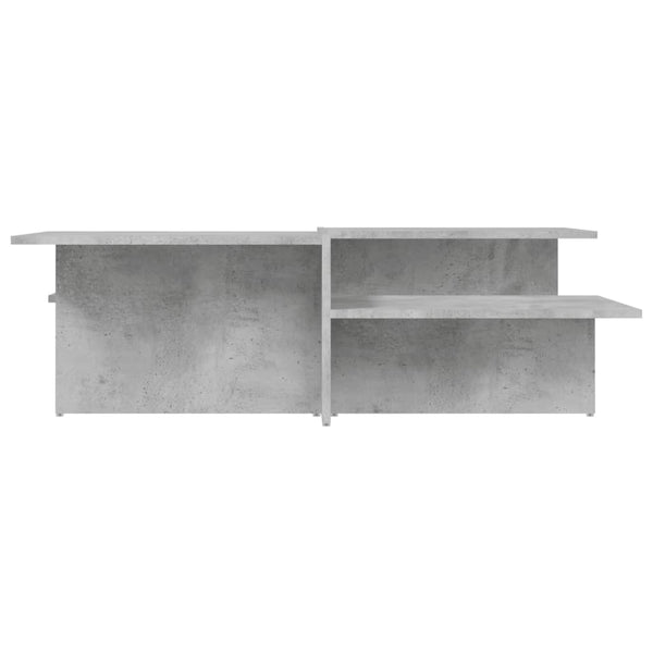 Betongraue Couchtische Mecnun (2 Stück Holz)
