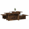 Couchtische Mecnun (2 Stk. Räuchereiche Holz)