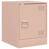 Rosa Nachttisch Expresso 34,5x39x44cm (Stahl)