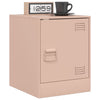 Rosa Nachttisch Expresso 34,5x39x44cm (Stahl)