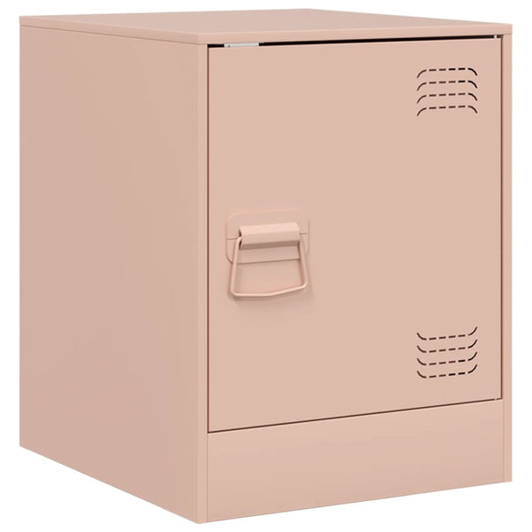 Nachttische Expresso 34,5x39x44cm, rosa (2 St., Stahl)