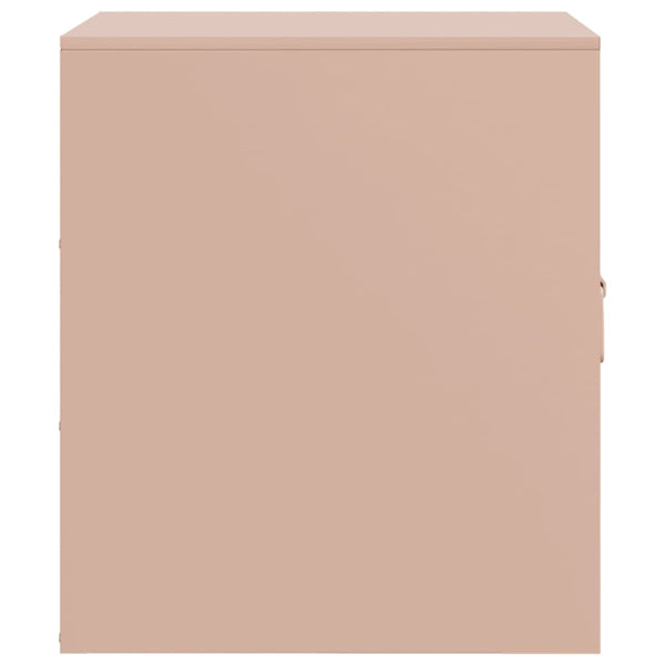 Nachttische Expresso 34,5x39x44cm, rosa (2 St., Stahl)