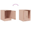 Nachttische Expresso 34,5x39x44cm, rosa (2 St., Stahl)
