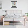 Nachttische Expresso 34,5x39x44cm, rosa (2 St., Stahl)