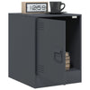 Nachttische Anthrazit Expresso 34,5x39x44cm (2 St., Stahl)