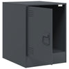 Nachttische Anthrazit Expresso 34,5x39x44cm (2 St., Stahl)
