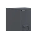 Nachttische Anthrazit Expresso 34,5x39x44cm (2 St., Stahl)