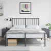 Nachttische Anthrazit Expresso 34,5x39x44cm (2 St., Stahl)