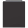Musta tv-tasot Damian 67x39x44cm (2 kpl, teräs)