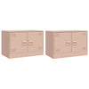 Pinke TV-Tische Damian 67x39x44cm (2 St., Stahl)