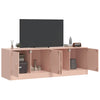 Pinke TV-Tische Damian 67x39x44cm (2 St., Stahl)