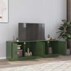Olivgrüne TV-Lowboards Damian 67x39x44cm (2 Stück, Stahl)