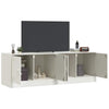 Valkoinen tv-tasot Damian 67x39x44cm (2 kpl, teräs)