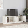 Valkoinen tv-tasot Damian 67x39x44cm (2 kpl, teräs)