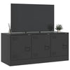 TV-taso musta 99x39x44 cm teräs