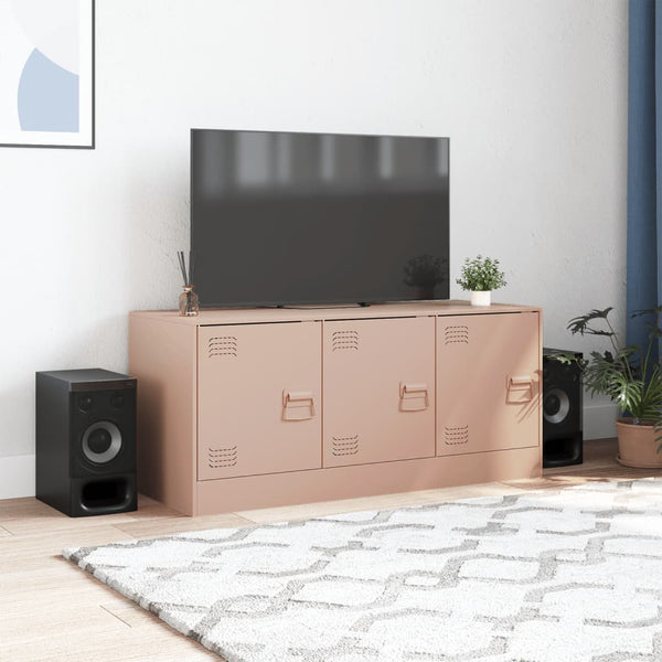 Rosa TV-Lowboard Tulcer 99x39x44cm (Stahl)