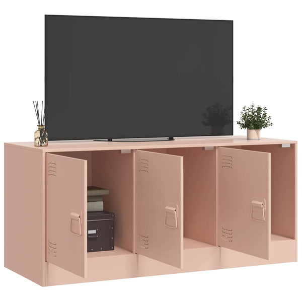 Rosa TV-Lowboard Tulcer 99x39x44cm (Stahl)