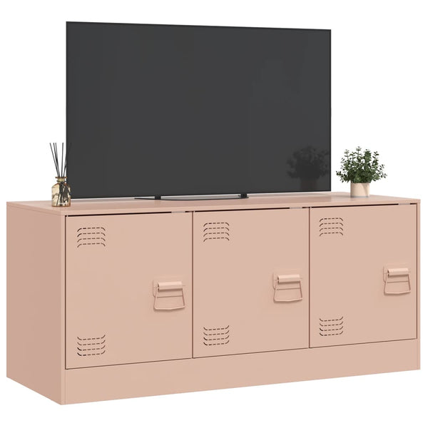 Rosa TV-Lowboard Tulcer 99x39x44cm (Stahl)