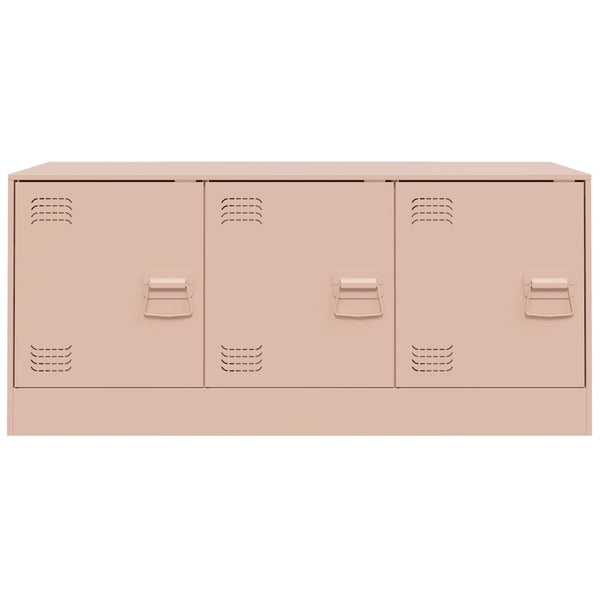 Rosa TV-Lowboard Tulcer 99x39x44cm (Stahl)