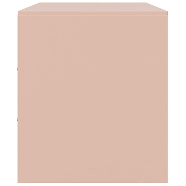 Rosa TV-Lowboard Tulcer 99x39x44cm (Stahl)