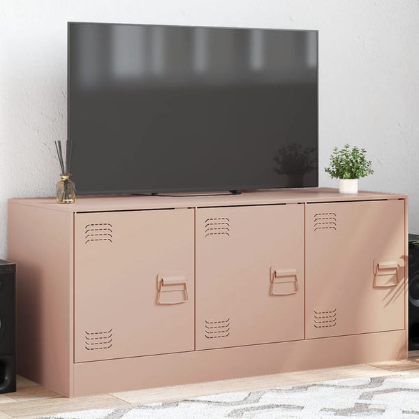 Rosa TV-Lowboard Tulcer 99x39x44cm (Stahl)