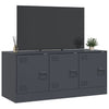 TV-Lowboard Anthrazit Tulcer 99x39x44cm (Stahl)