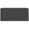 TV-Lowboard Anthrazit Tulcer 99x39x44cm (Stahl)