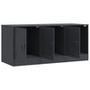 TV-Lowboard Anthrazit Tulcer 99x39x44cm (Stahl)