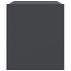 TV-Lowboard Anthrazit Tulcer 99x39x44cm (Stahl)
