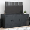 TV-Lowboard Anthrazit Tulcer 99x39x44cm (Stahl)