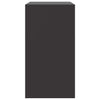 Schwarzes Sideboard Yousuf 67x39x73cm (Stahl)