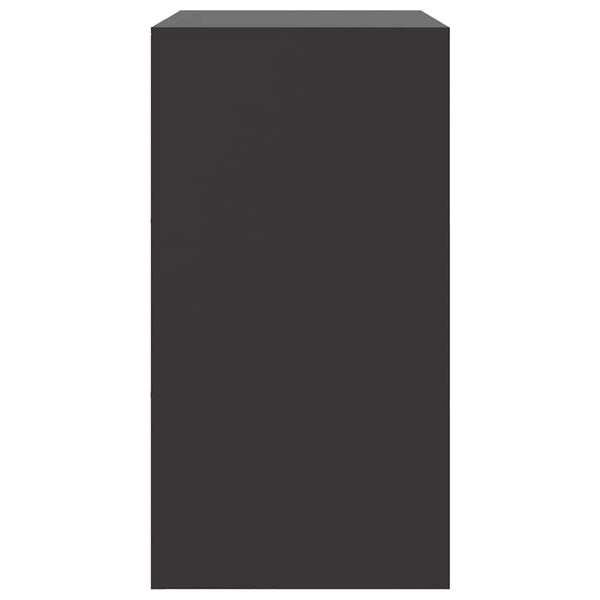 Schwarzes Sideboard Yousuf 67x39x73cm (Stahl)