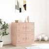 Pinke Anrichte Yousuf 67x39x73cm (Stahl)