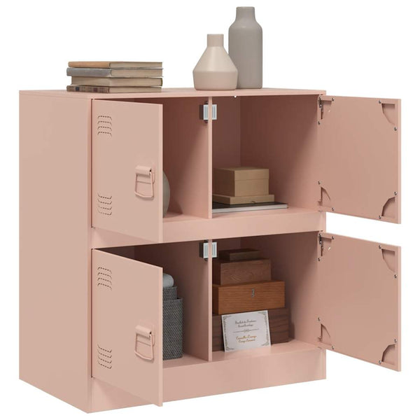 Pinke Anrichte Yousuf 67x39x73cm (Stahl)