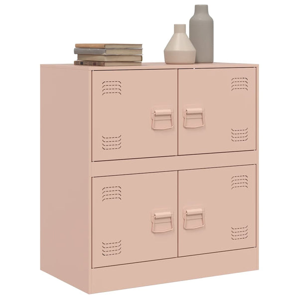 Pinke Anrichte Yousuf 67x39x73cm (Stahl)