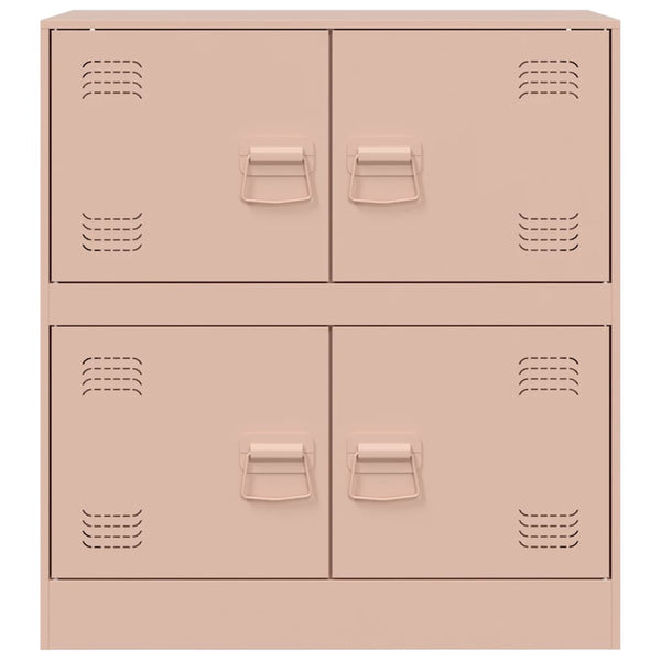 Pinke Anrichte Yousuf 67x39x73cm (Stahl)