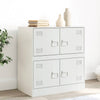 Weißes Sideboard Yousuf 67x39x73cm (Stahl)