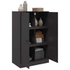 Schwarze Kommode Sahib 67x39x107cm (Stahl)