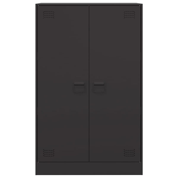 Schwarze Kommode Sahib 67x39x107cm (Stahl)