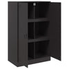 Schwarze Kommode Sahib 67x39x107cm (Stahl)