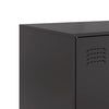 Schwarze Kommode Sahib 67x39x107cm (Stahl)