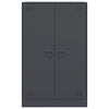 Anthrazitfarbenes Sideboard Sahib 67x39x107cm (Stahl)