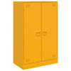 Senfgelbe Kommode Sahib 67x39x107cm (Stahl)