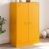Senfgelbe Kommode Sahib 67x39x107cm (Stahl)