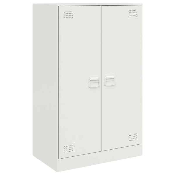 Weißes Sideboard Sahib 67x39x107cm (Stahl)