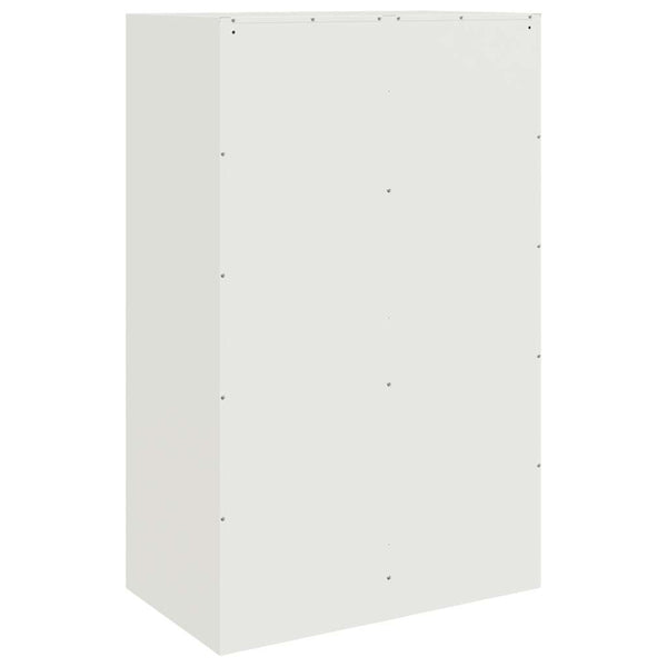 Weißes Sideboard Sahib 67x39x107cm (Stahl)
