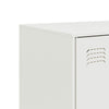Weißes Sideboard Sahib 67x39x107cm (Stahl)