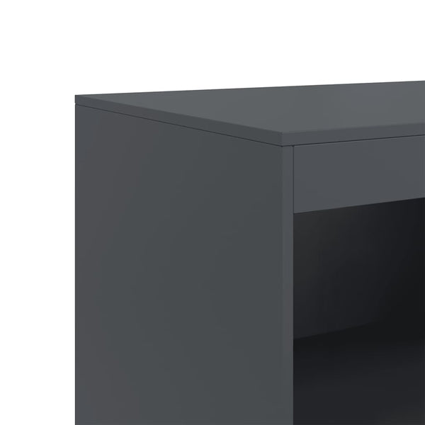 Antrasiitti senkki Enzo 67x39x107cm (teräs)
