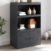 Antrasiitti senkki Enzo 67x39x107cm (teräs)