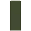 Olivgrüne Kommode Enzo 67x39x107cm (Stahl)